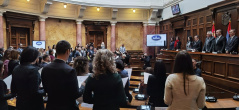 14 February 2022 The judges and deputy public prosecutors take the oath of office before the National Assembly Speaker 